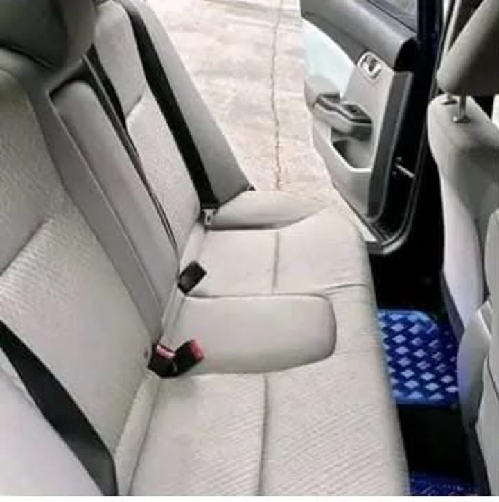 Clean rear seating area after detailing